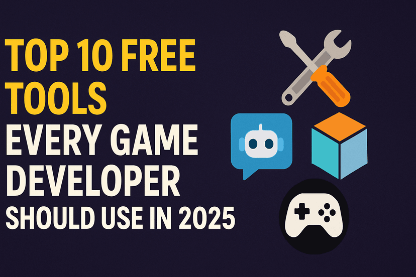 Top 10 Free Tools For Game Developer